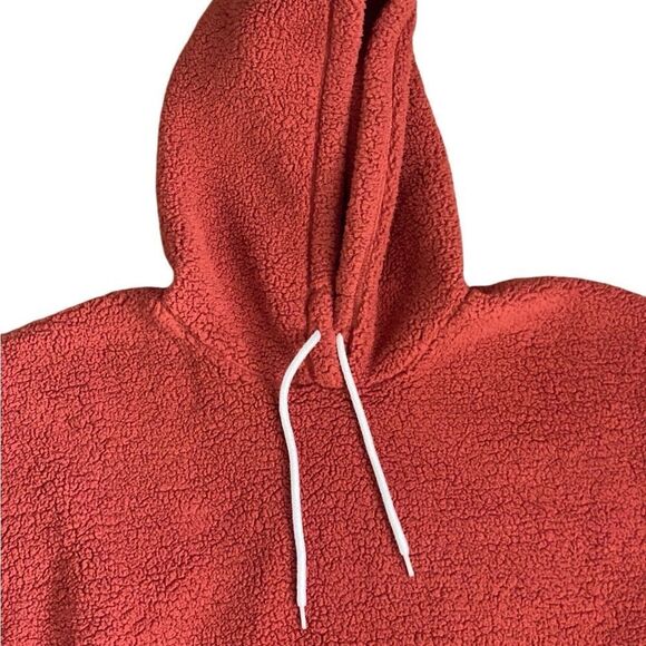 Gilly Hicks Rust Brown Cropped Hoodie - Picture 4 of 8